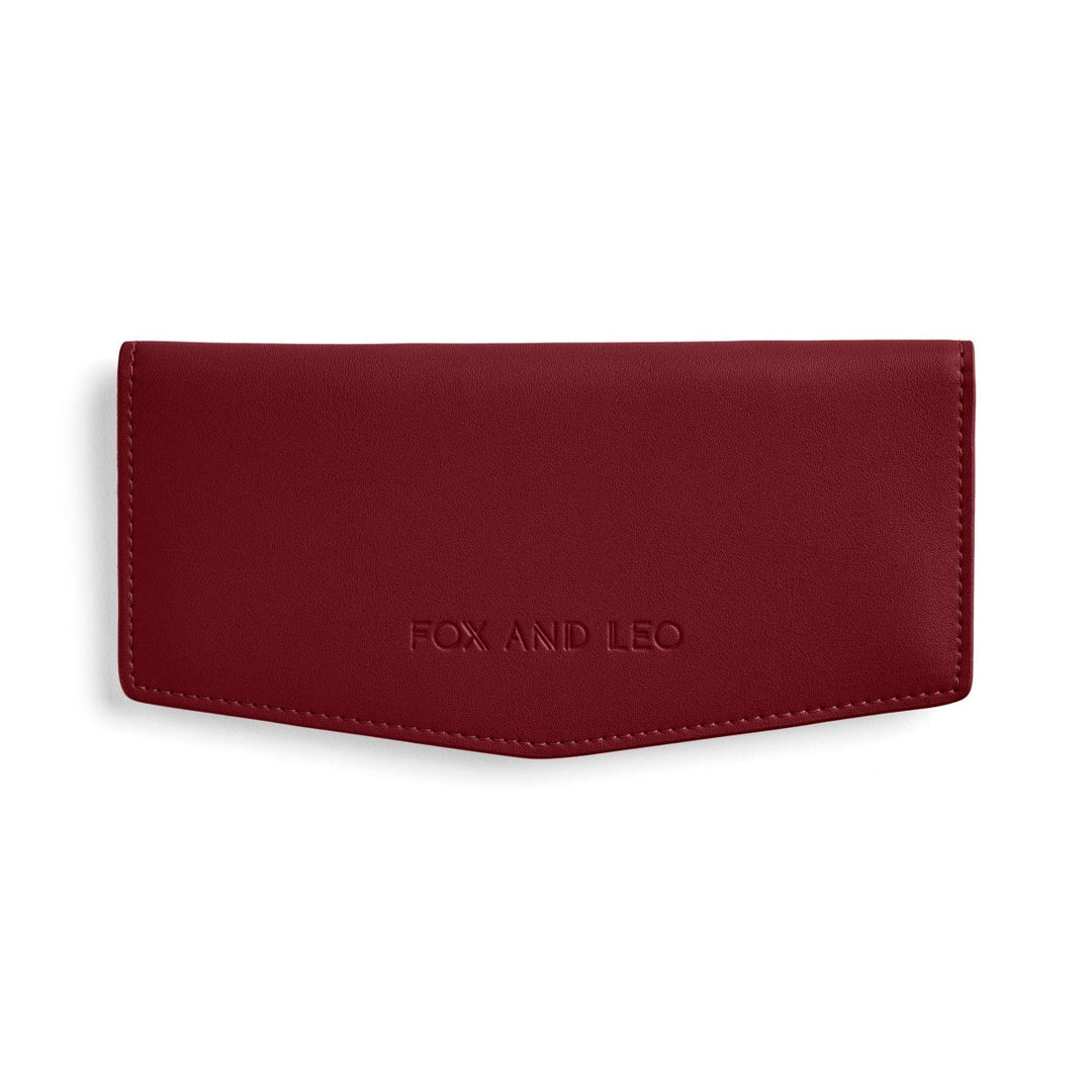 Swallet Wallet - Burgundy Wallet Fox and Leo