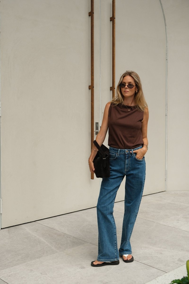 Sydney Straight Leg Jean - Fresh Indigo Jean Ceres Life 6