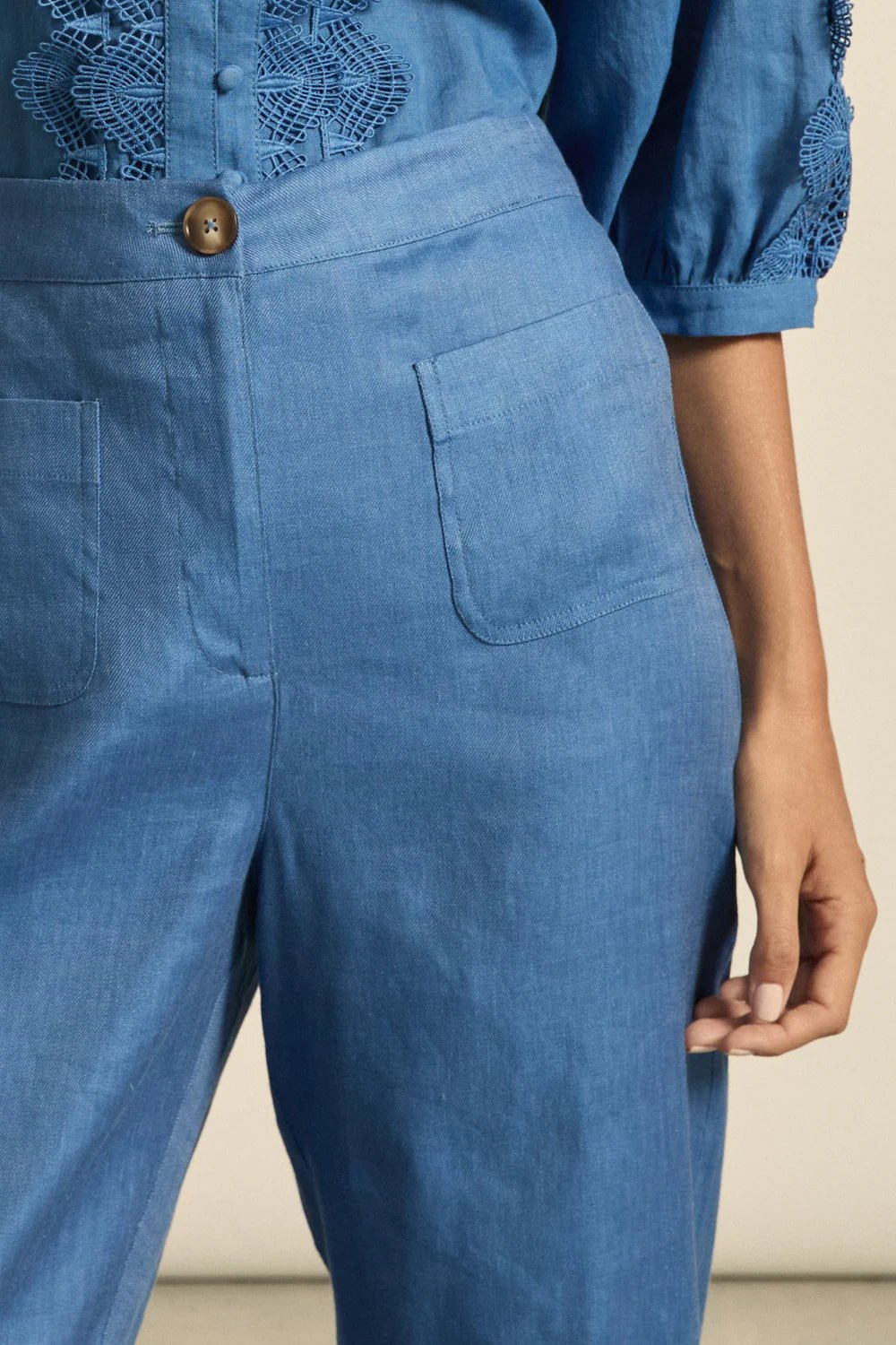 Syllabus Linen Tencil Pant - Shoreline Pant Zoe Kratzmann