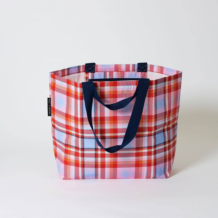 Tartan Medium Tote Project Ten Pty Ltd