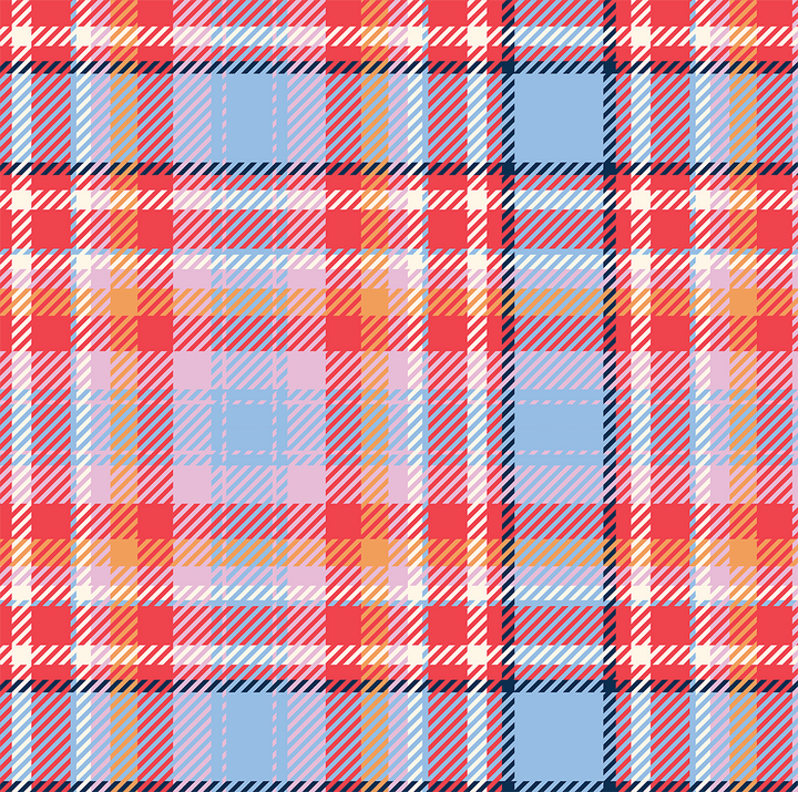 Tartan Zip Medium Tote Project Ten Pty Ltd