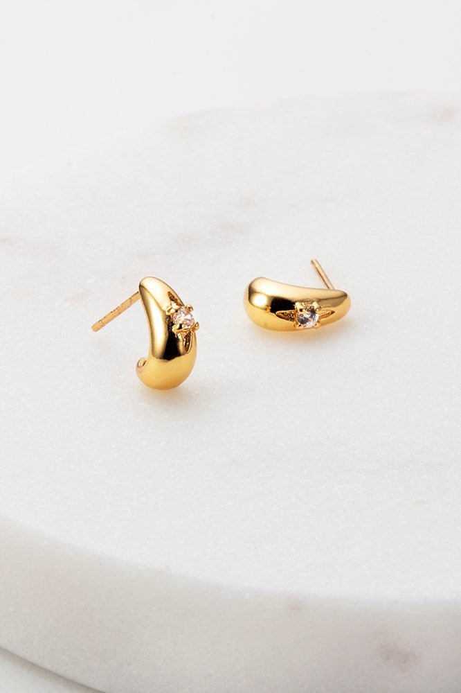 Tate Huggie Earrings Zafino Jewellery