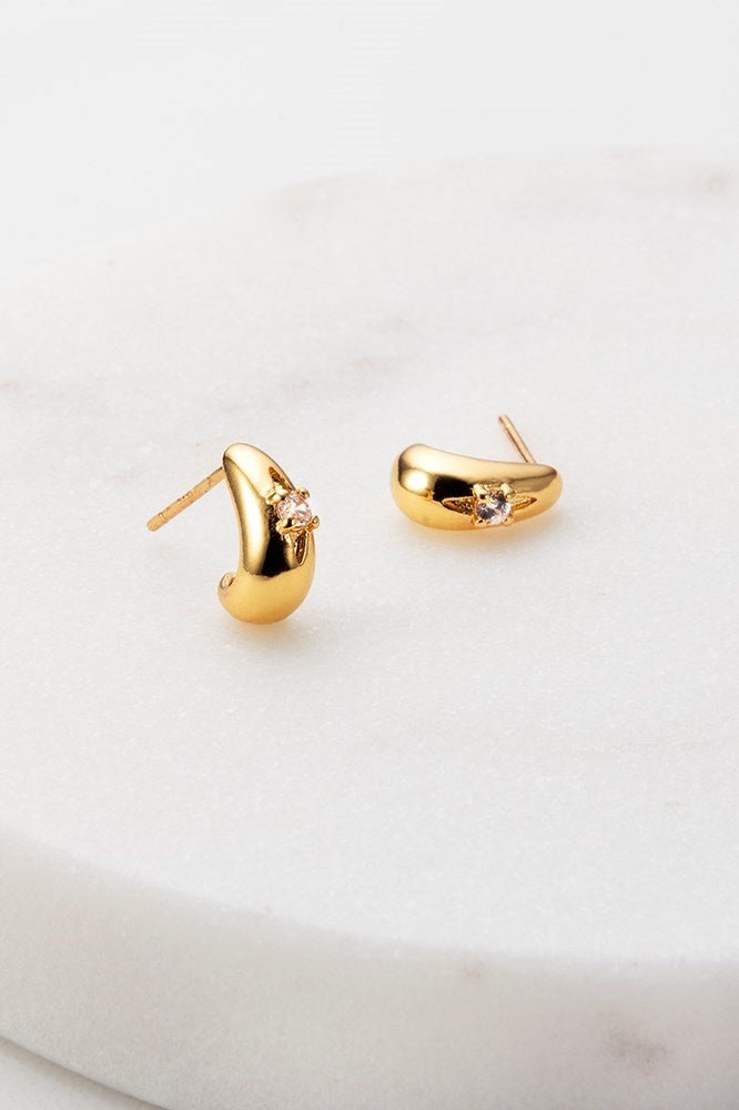 Tate Huggie Earrings Zafino Jewellery
