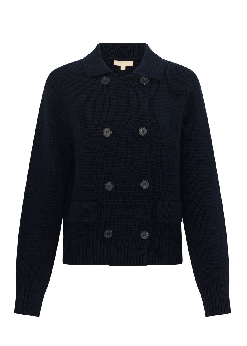 Taylor Double Knit Jacket - Ink Jacket POL