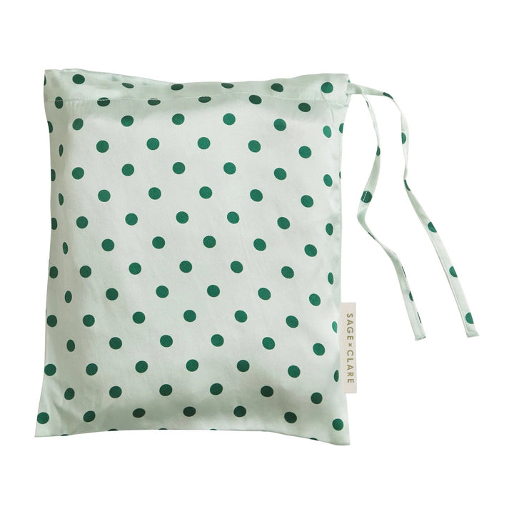 Taylor Silk Pillow case - Jade Standard hair accessories Sage & Clare