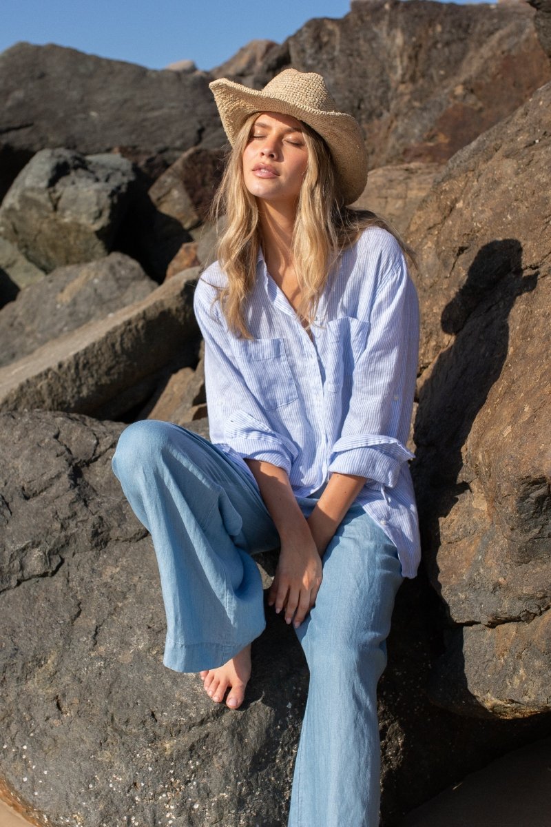 Tencel Linen Marcus Pant shirt Hut