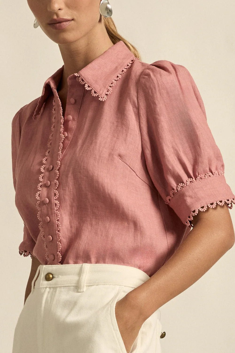 tether top - Vintage Bloom blouse Zoe Kratzmann