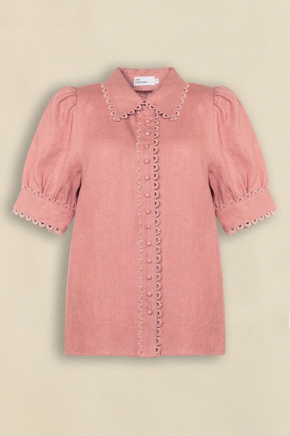 tether top - Vintage Bloom blouse Zoe Kratzmann