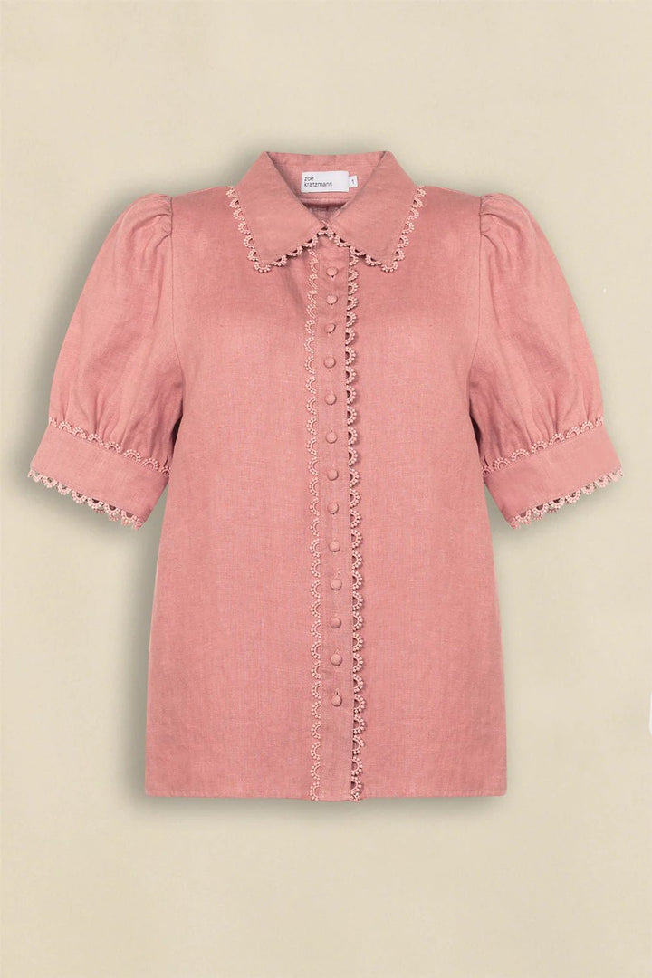tether top - Vintage Bloom blouse Zoe Kratzmann