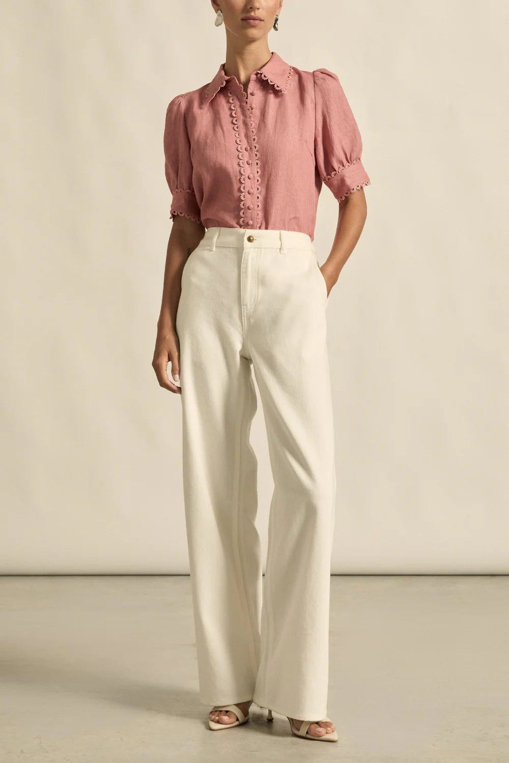 tether top - Vintage Bloom blouse Zoe Kratzmann