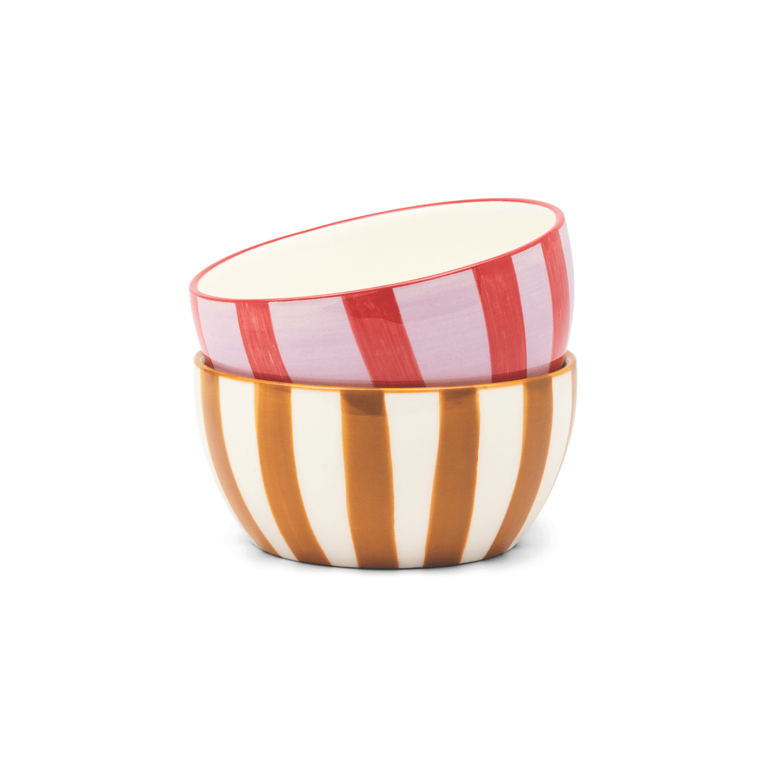 The Bella Dipping Bowls - Lilac Rust Here's How