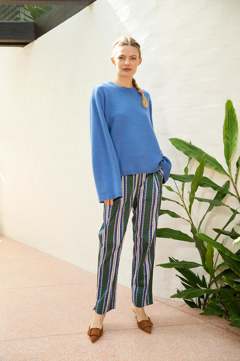 The Dreamer Label Solar Flair Knit - Blue knit The Dreamer Label