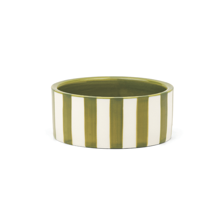 The Izzy Wine Coaster - Green Stripe Here's How