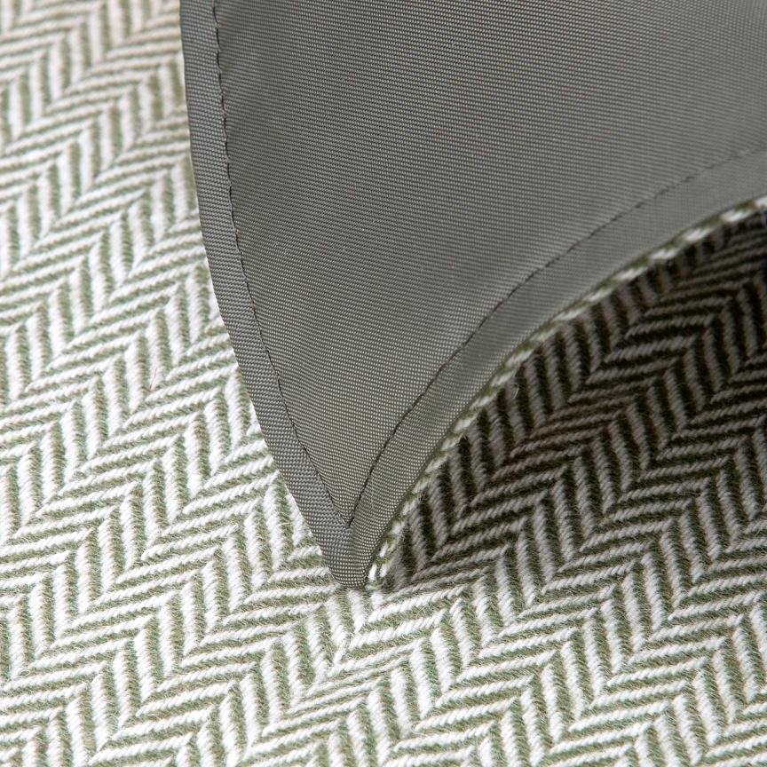 The little Explorer Picnic blanket - Green Tweed Blankets Heating and Plumbing London