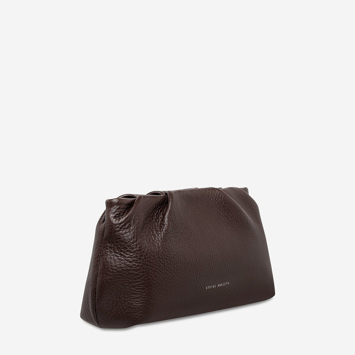 The Moment Clutch - Cocoa Bag Status Anxiety