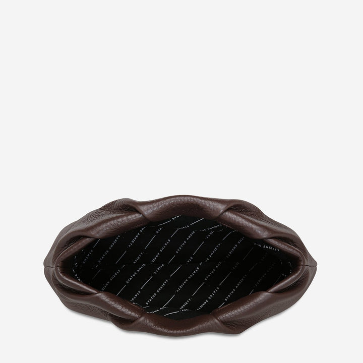 The Moment Clutch - Cocoa Bag Status Anxiety