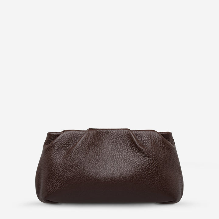 The Moment Clutch - Cocoa Bag Status Anxiety