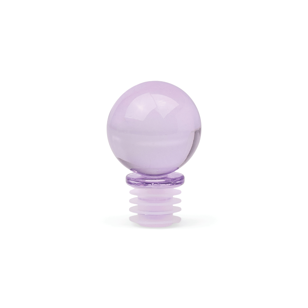 The Moony Glass Bottle Stopper - Lilac Here's How