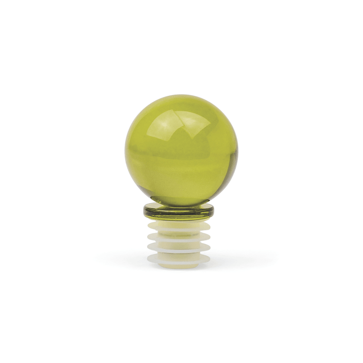 The Moony Glass Bottle Stopper - Olive Here's How