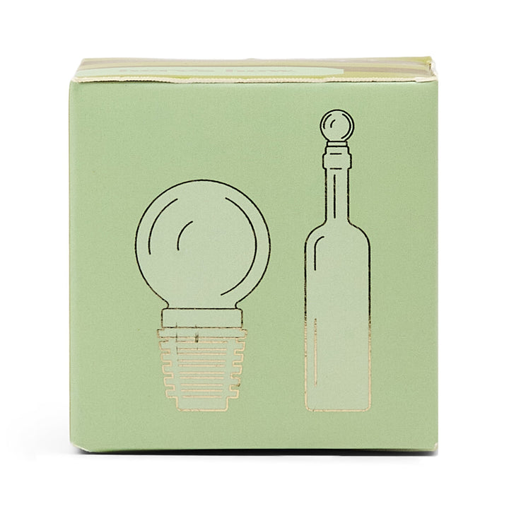 The Moony Glass Bottle Stopper - Olive Here's How