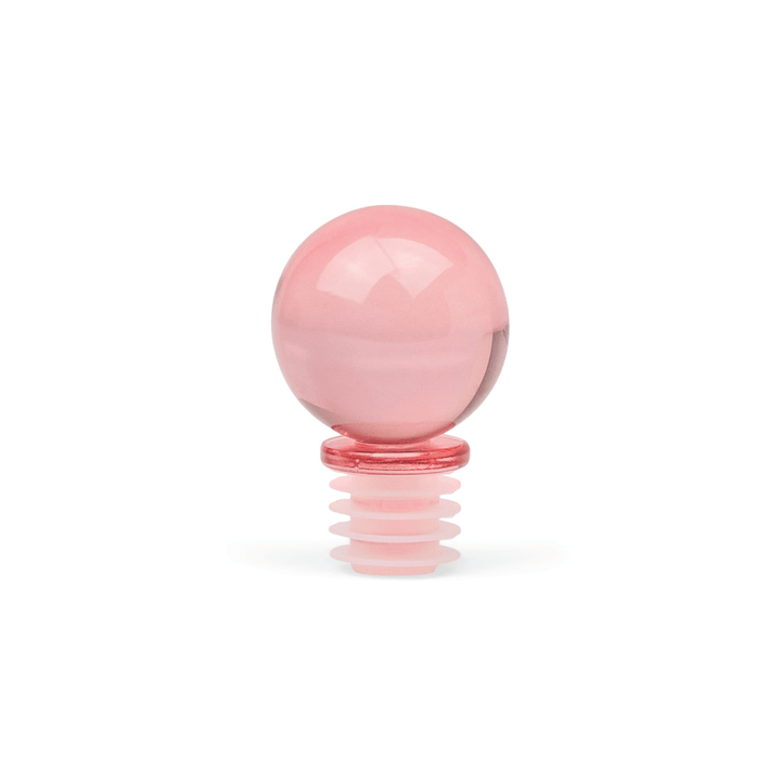 The Moony Glass Bottle Stopper - Pink Here's How