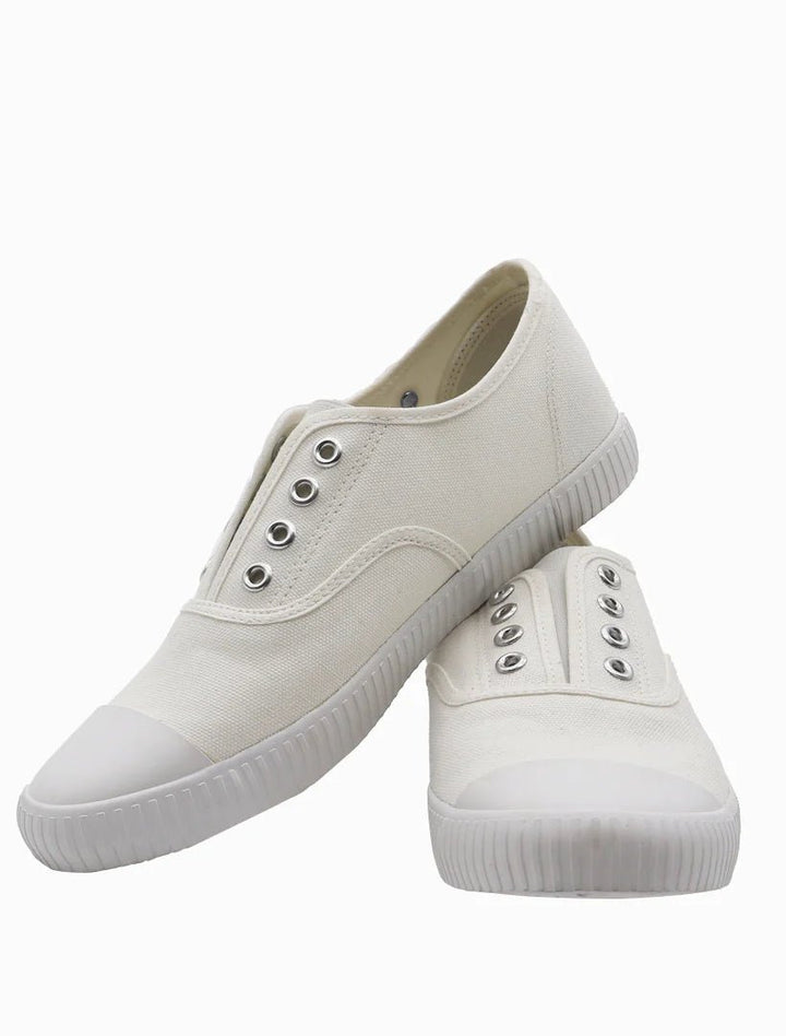The Penny Plimsole White Shoes zjoosh