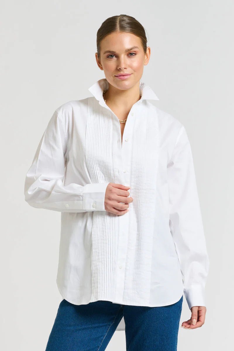 The Penny Shirt Pintuck - oxford white Shirts Shirty