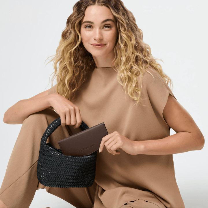 The Swallet - Chocolate Wallet Fox and Leo