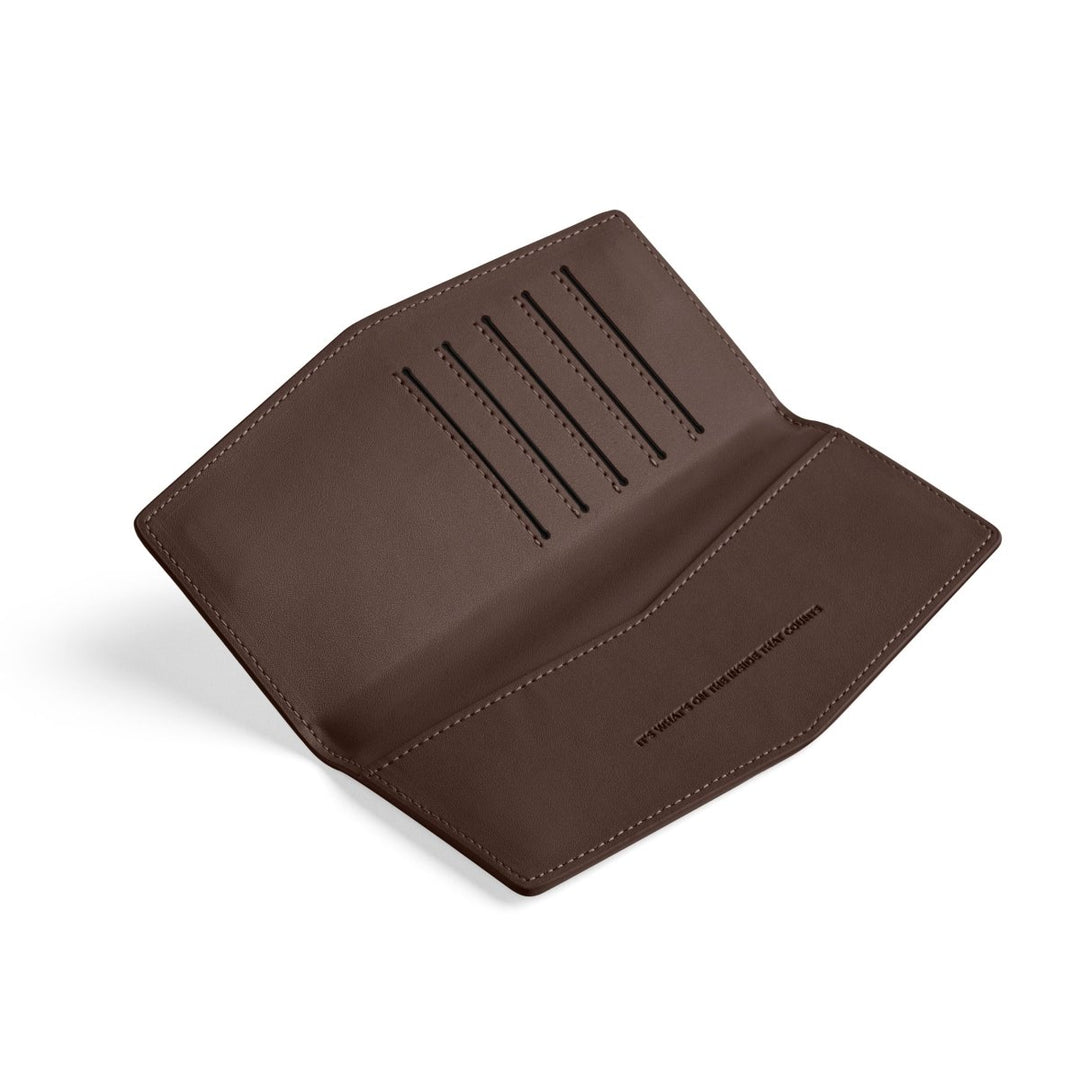 The Swallet - Chocolate Wallet Fox and Leo