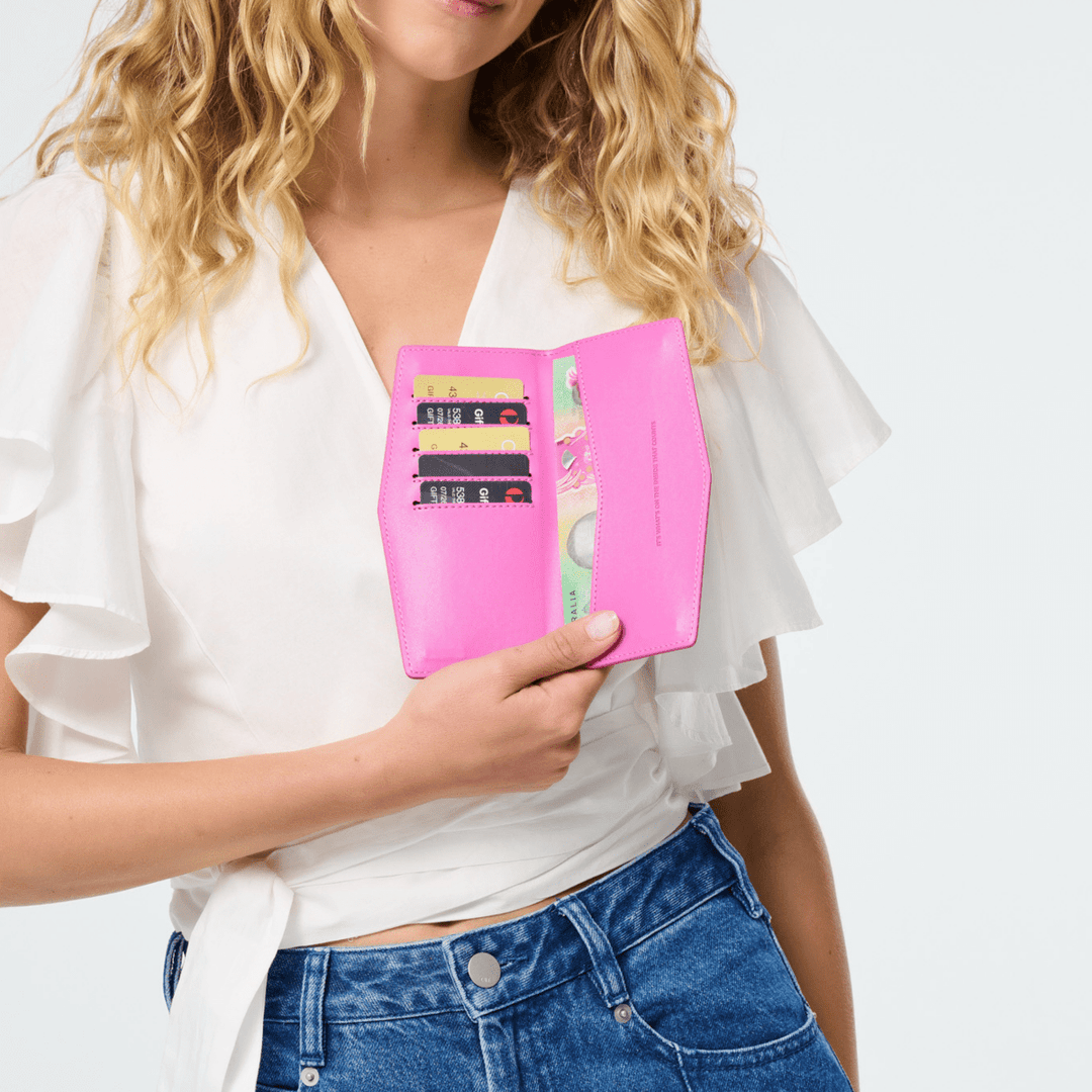 The Swallet - Foxy Lady Wallet Fox and Leo