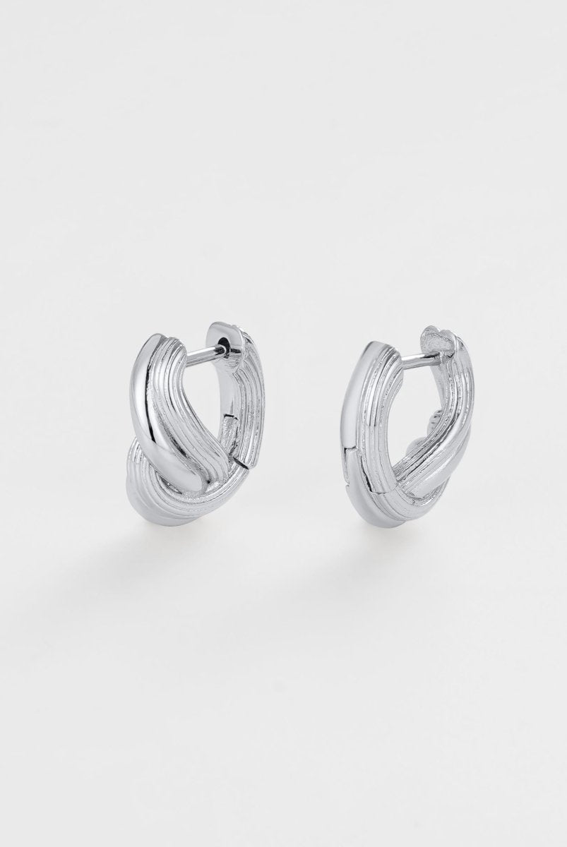 Tia Huggie - Silver Zafino