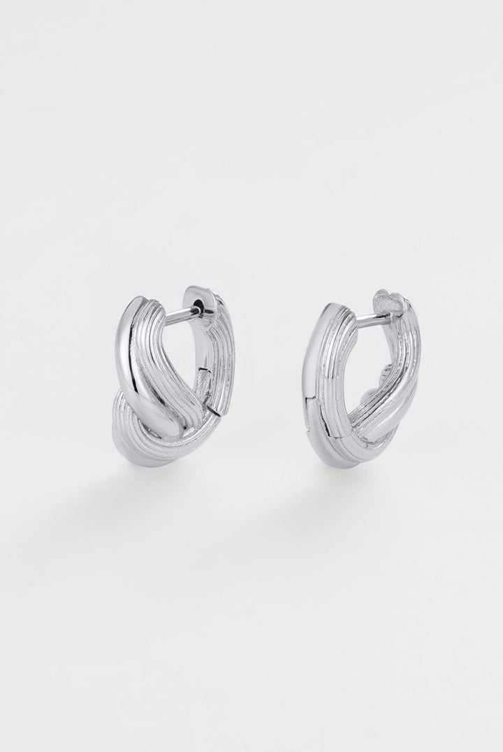 Tia Huggie - Silver Zafino