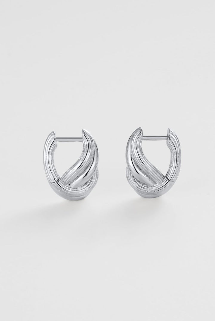 Tia Huggie - Silver Zafino