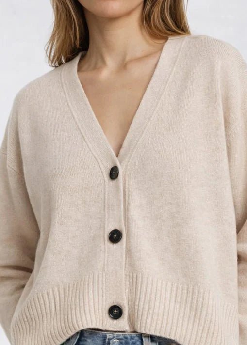 Tiber Oversized Cardigan - Shell knit Alete