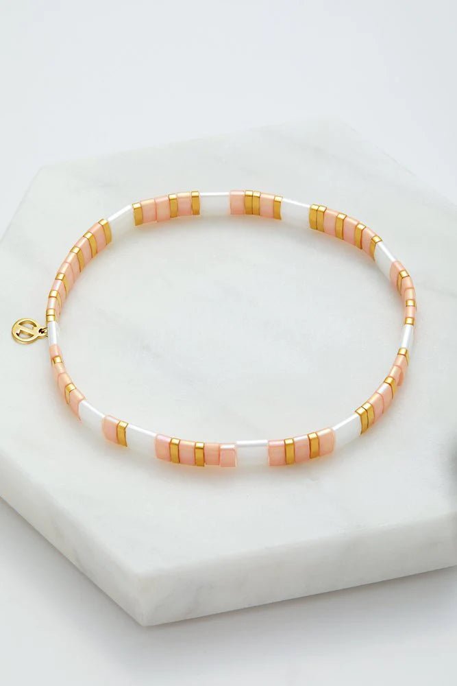Tile Bracelet PINK bracelet Zafino Jewellery