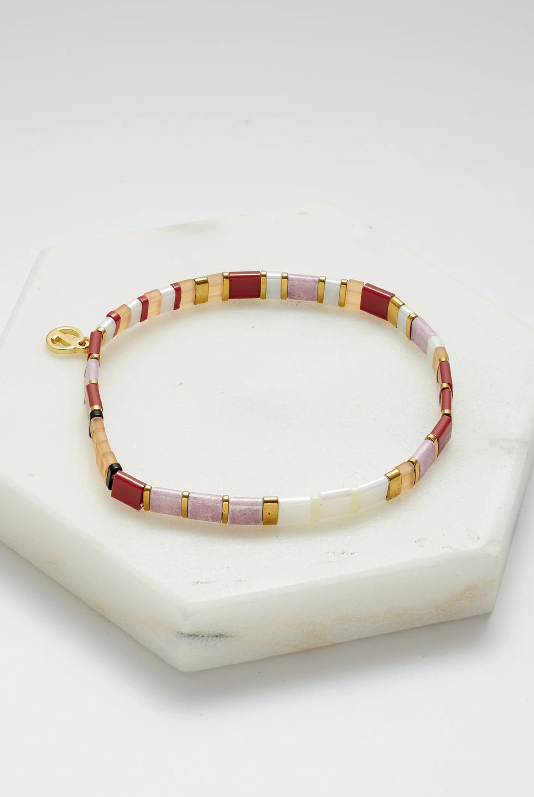 Tile Bracelet Rouge bracelet Zafino Jewellery