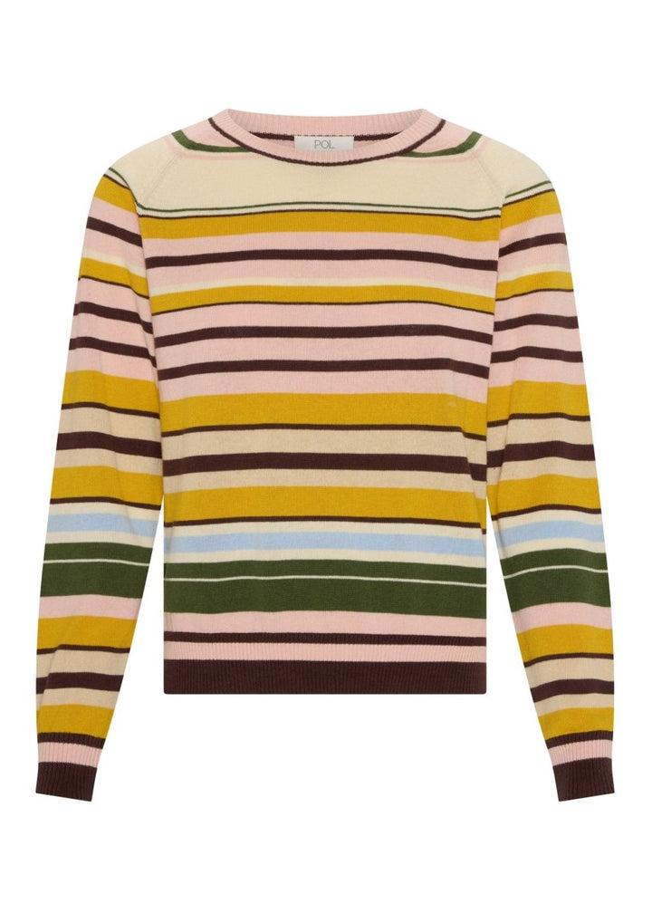 Tiller Multistripe Knit - Pink Mutistripe knit POL
