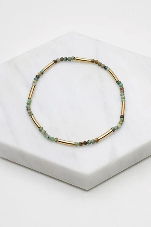 Tilly Bracelet - Olive bracelet Zafino Jewellery