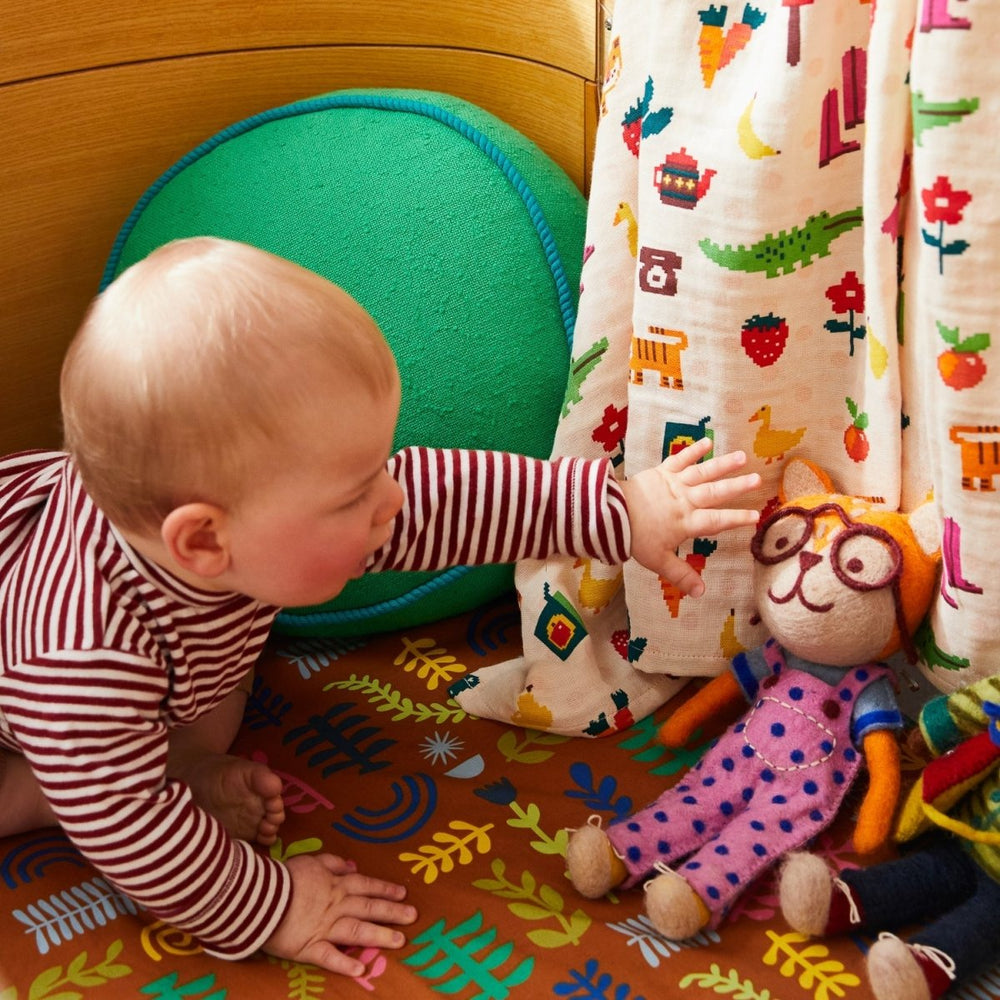 Tino Felt Cat Toy soft toy Sage & Clare