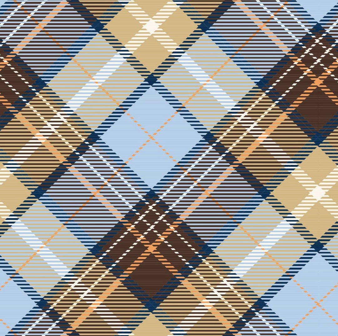 Tiny Zip Pouch – Country Plaid - Stanleyandstone