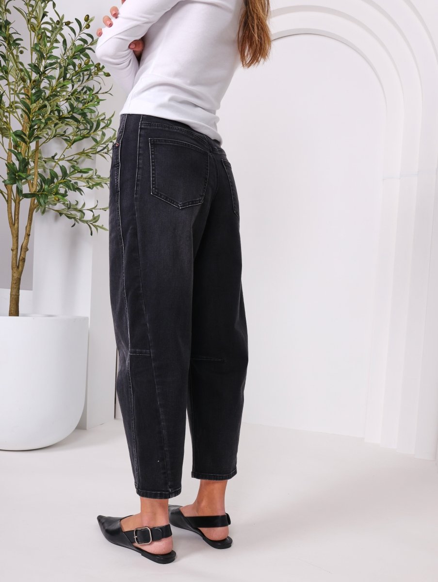 Toni Barrel Jeans - Black jeans Monaco Jeans