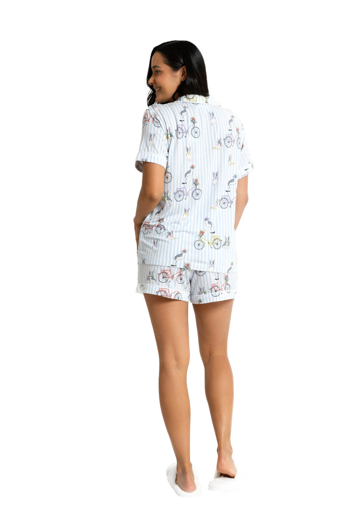 Tour De Frenchie Solouna Pyjamas sleepwear Souluna Sleepwear
