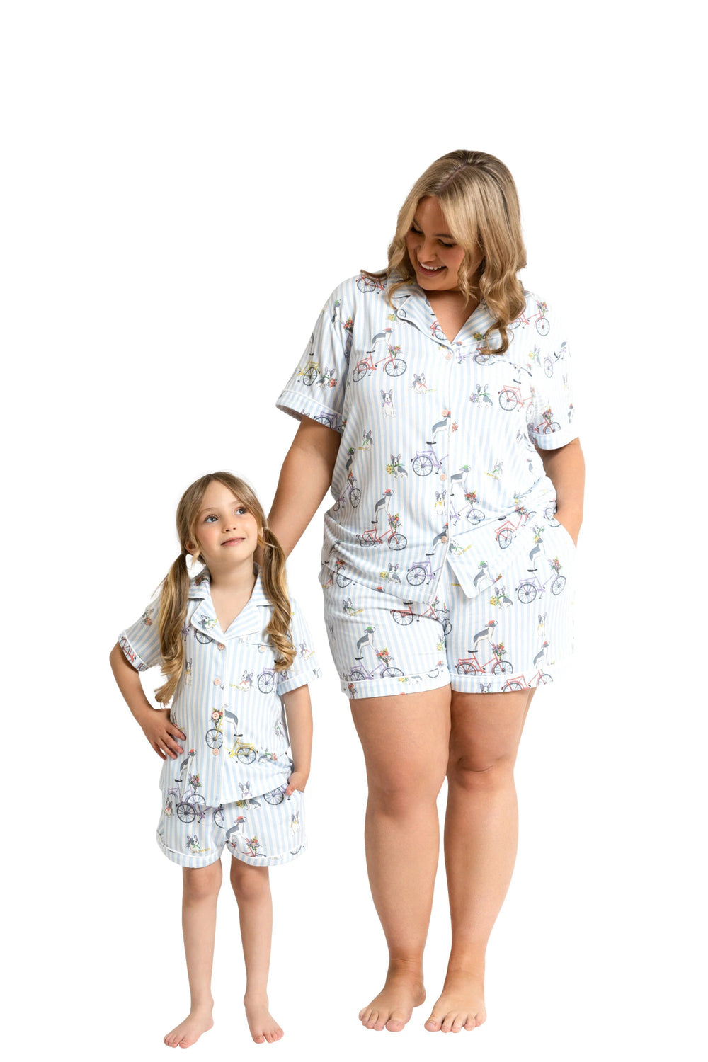 Tour De Frenchie Solouna Pyjamas sleepwear Souluna Sleepwear