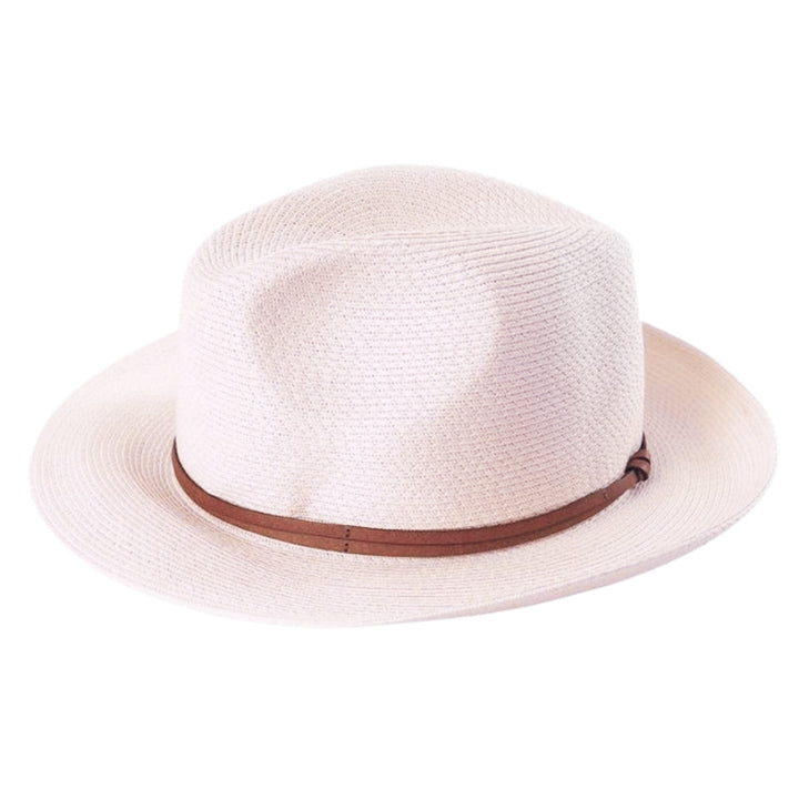 TRAVAUX EN COURS Borsalino Summer Hat - Powder Pink hat Travaux en cours