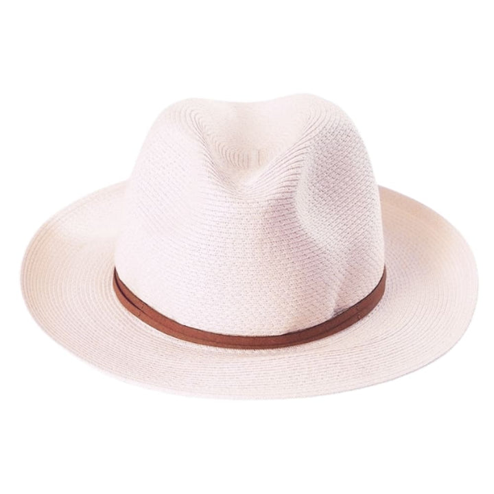 TRAVAUX EN COURS Borsalino Summer Hat - Powder Pink hat Travaux en cours