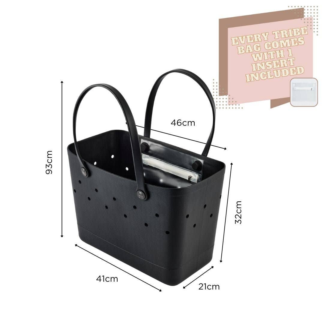 Tribe Bag in Black Coral Kove and Co