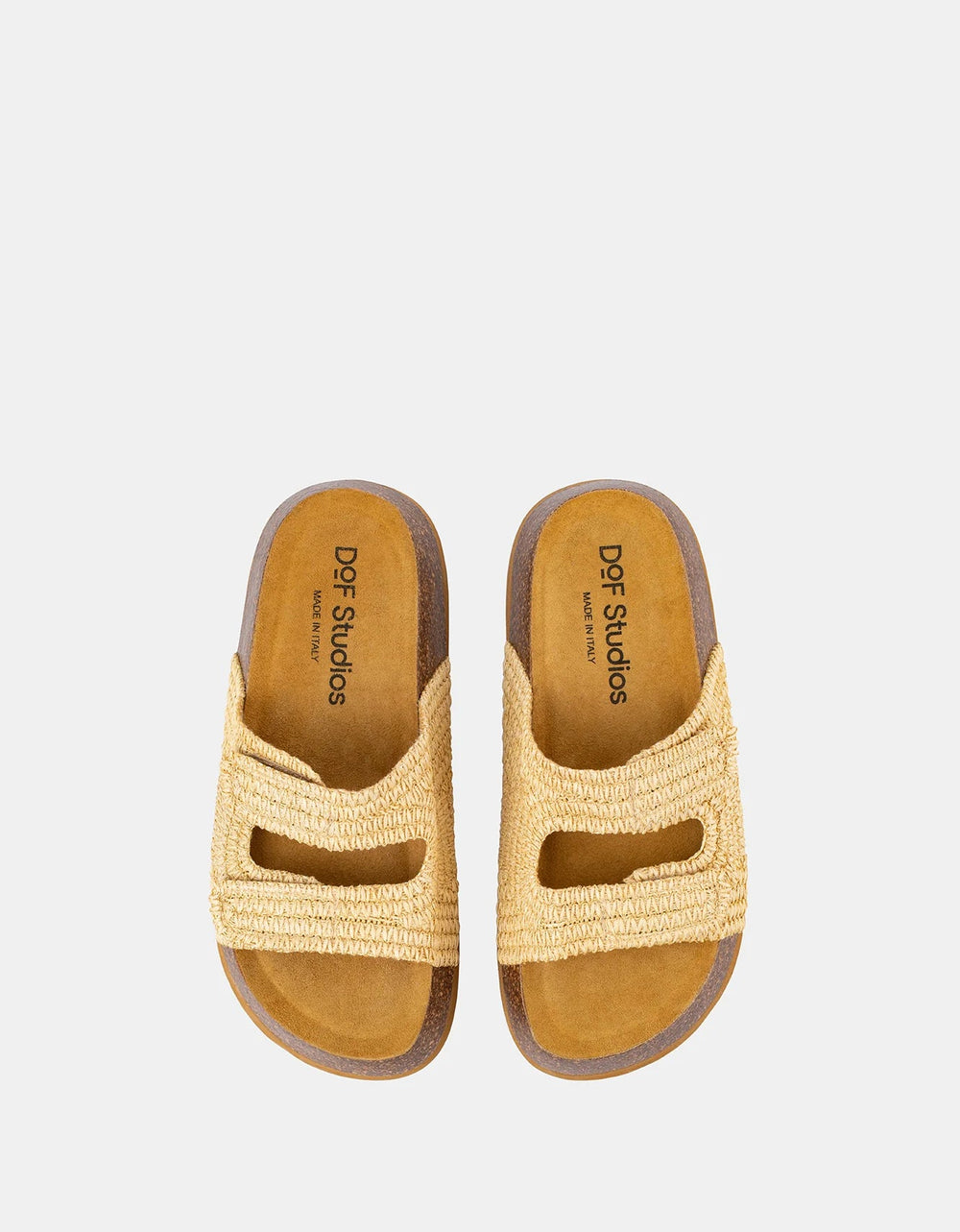 Tropea Sand Raffia Shoes Department of Finery