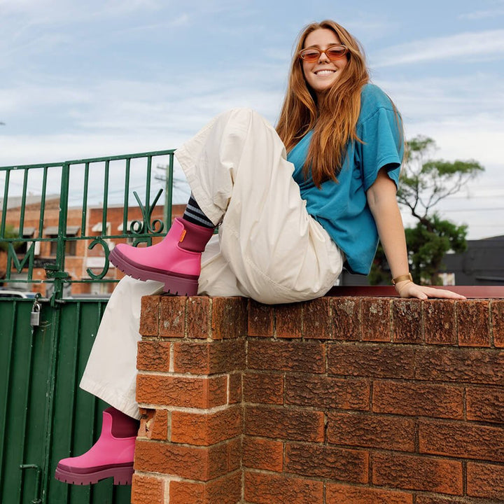 Tully Boot // Mixed Berry *New Arrival Gumboot Merry People