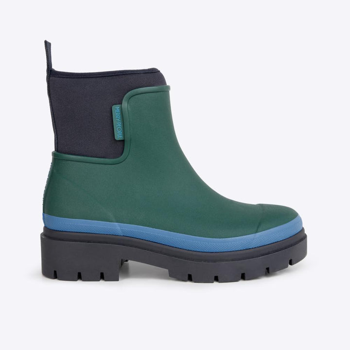 Tully Boot // Ocean Evergreen Gumboot Merry People