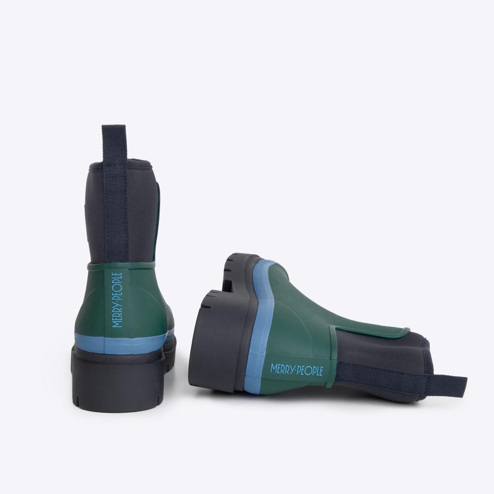 Tully Boot // Ocean Evergreen Gumboot Merry People